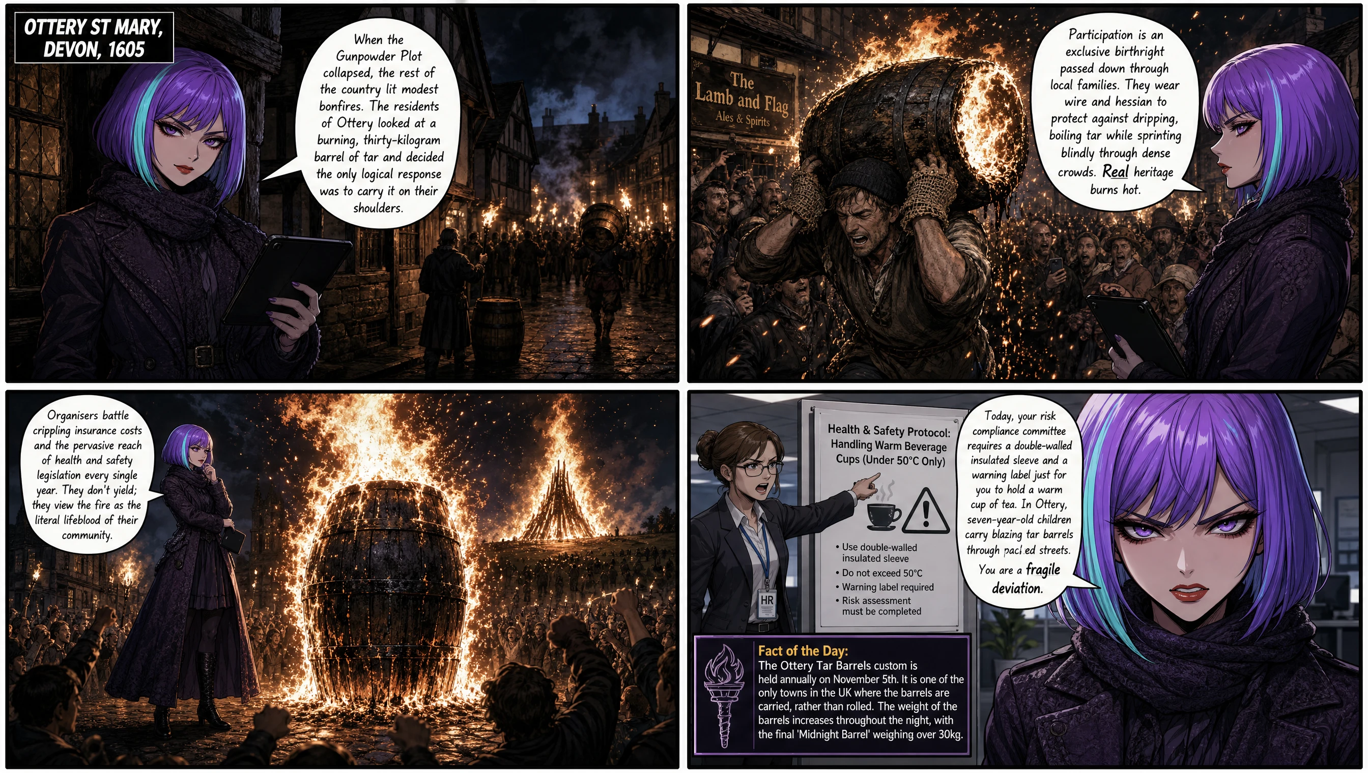 Tar Barrels of Ottery St Mary