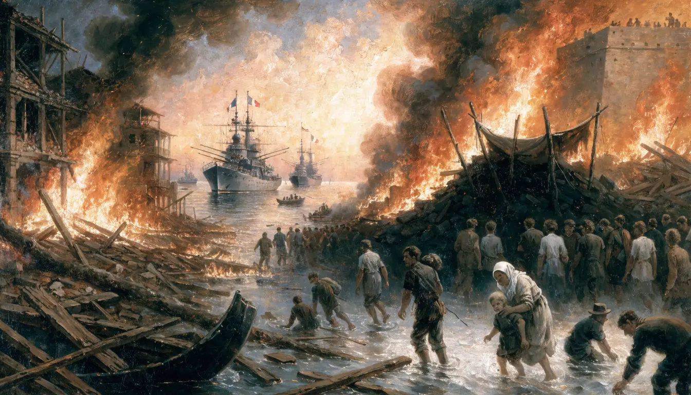 The Blight of Asia: A Timeline of the Greek Genocide — archival plate